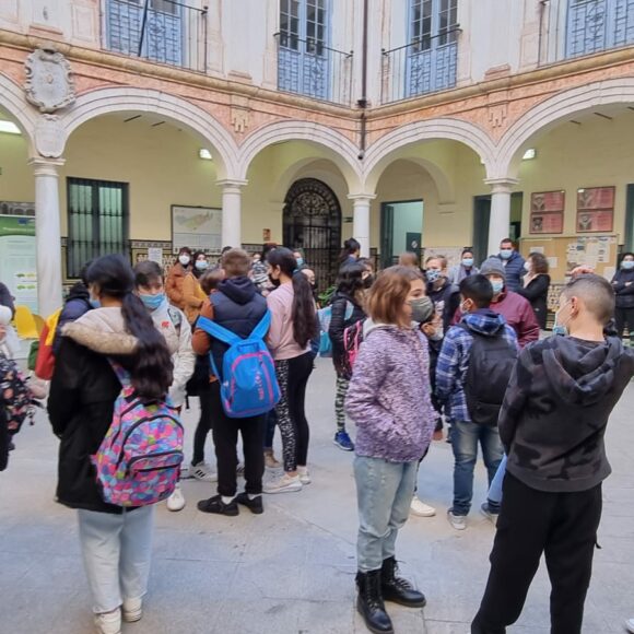 Visita al Instituto “Vicente Espinel” (Gaona)